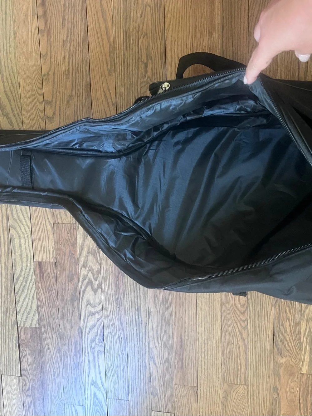 Black Guitar Gig Bag Case - Protective Soft Carrying Bag